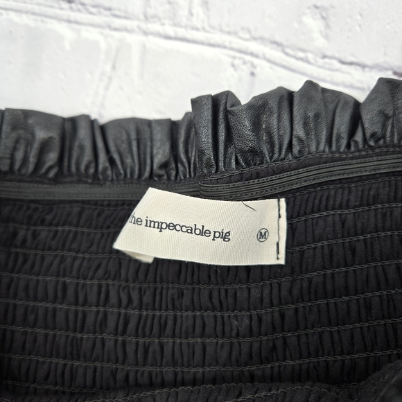 Black Mini Ruffled the impeccable pig Skort - Picture 4 of 10